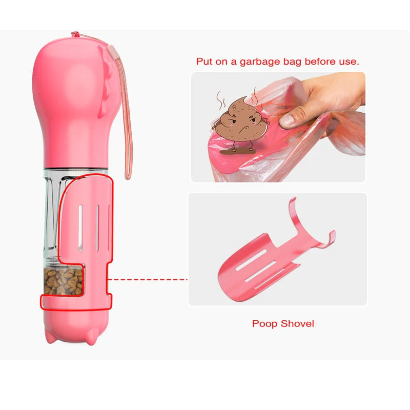 Multifunction  Dog Water Bottle