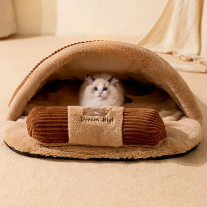 Warm Sleeping Cat Bed