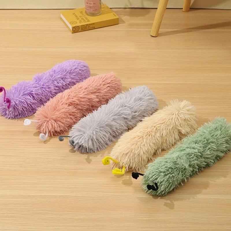 Squeaky Plush Strip Pillow