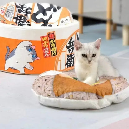 Instant Noodle Cat Bed