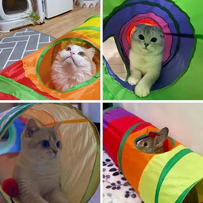 Foldable Cat Tunnel Tube