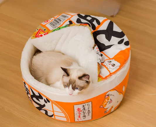 Instant Noodle Cat Bed