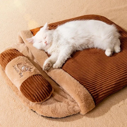 Warm Sleeping Cat Bed