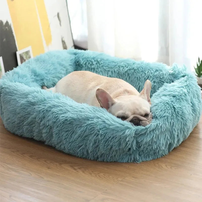 Fluffy Basket Bed