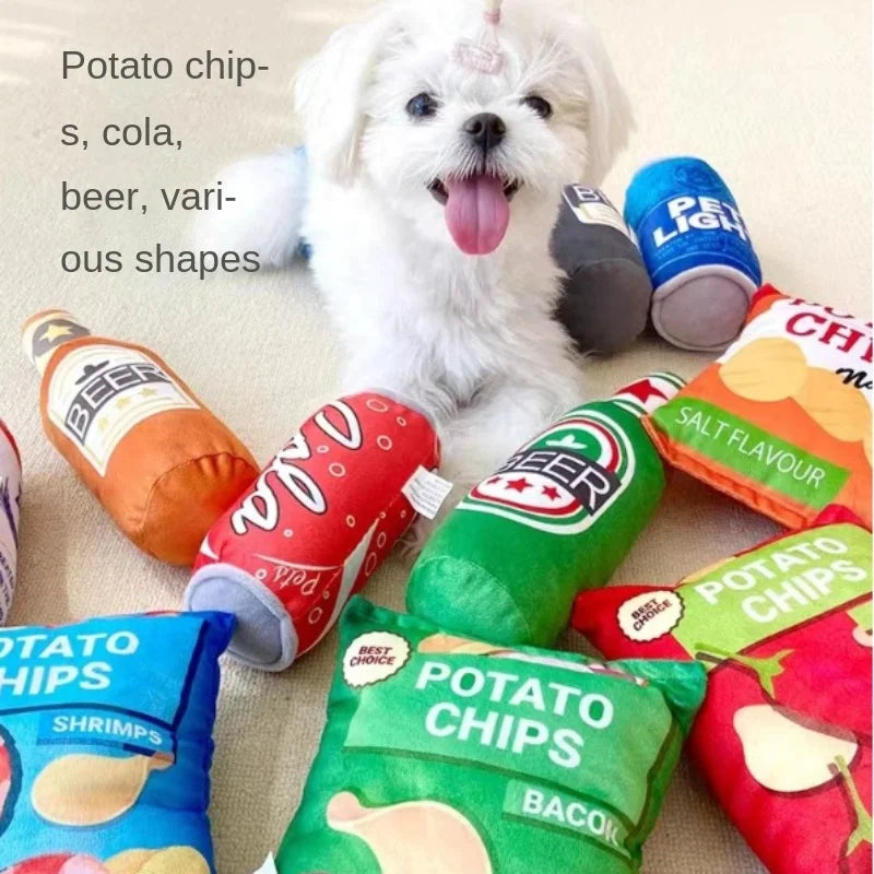 Potato Chip Plush Toy