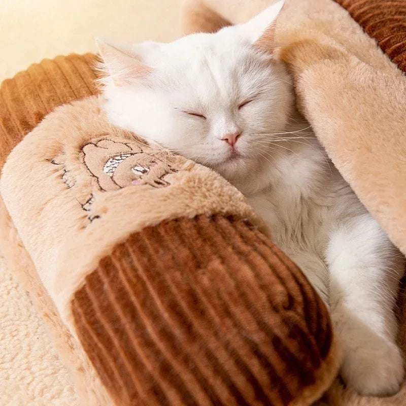 Warm Sleeping Cat Bed